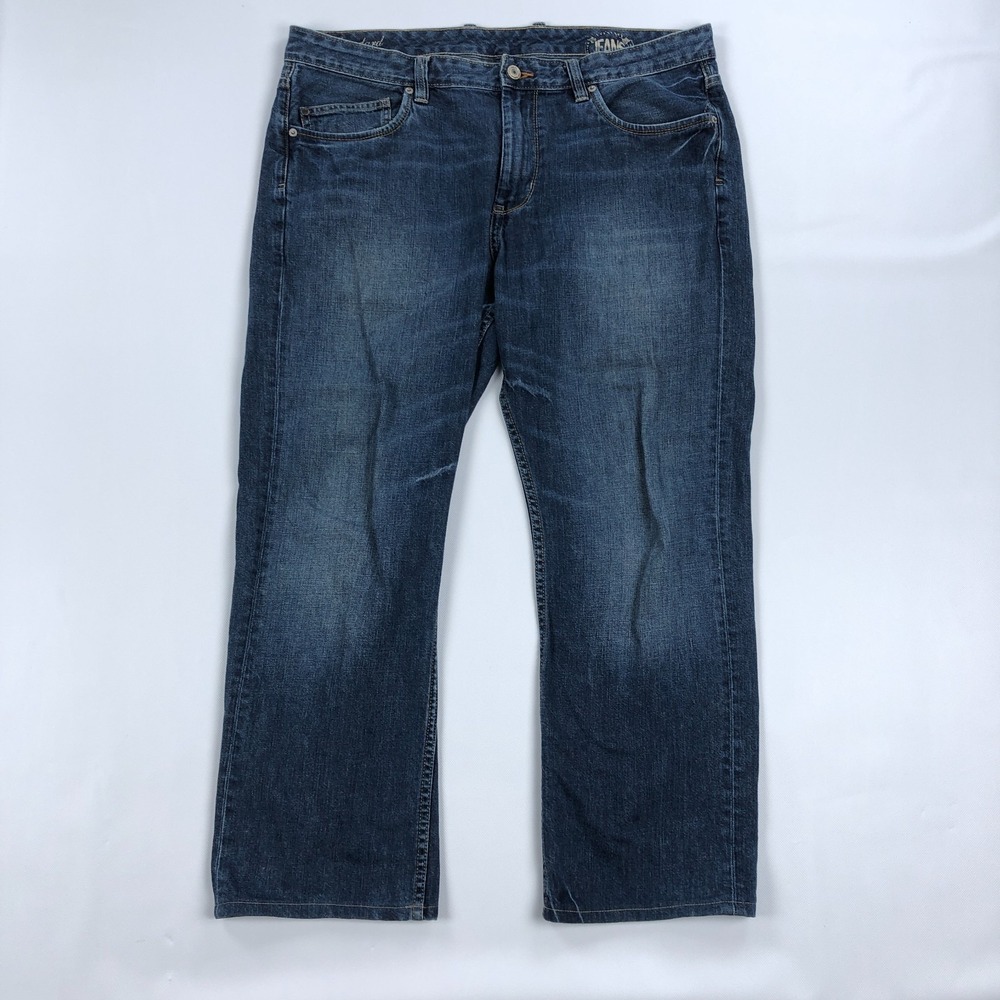 Tommy Bahama Jeans Mens 38x30 Standard Fit Blue Demin Pants American 100% Cotton
